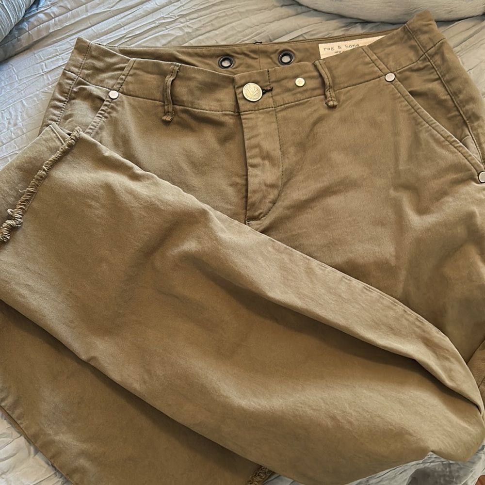 Rag & Bone khaki pants in size 26- stretchy!